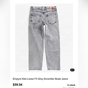 Empyre Kids Light Gray Denim Jeans
